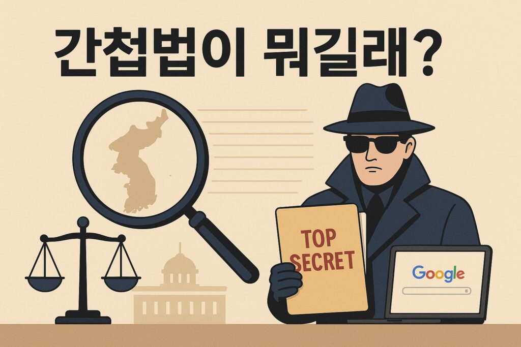 간첩법이 뭐길래? 1 간첩법