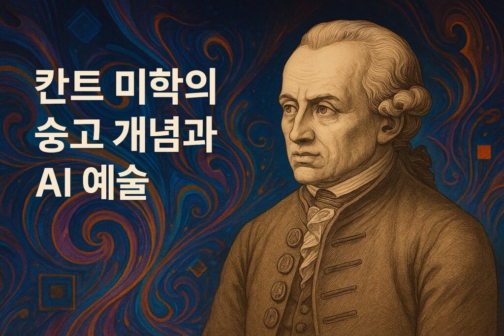 칸트 미학의 숭고 개념과 AI 예술 1 칸트 미학