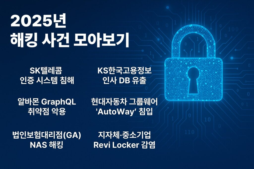2025년 해킹 사건 모아보기 1 해킹